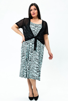 Костюм женский 9242 хаки буквы